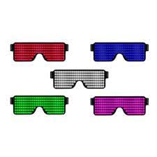 Buy Flashing Wireless Led Eye Glasses in India