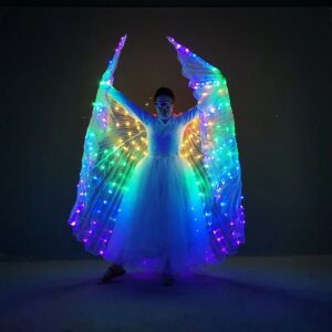 Led Lights Belly Dance Isis Wings for Adults